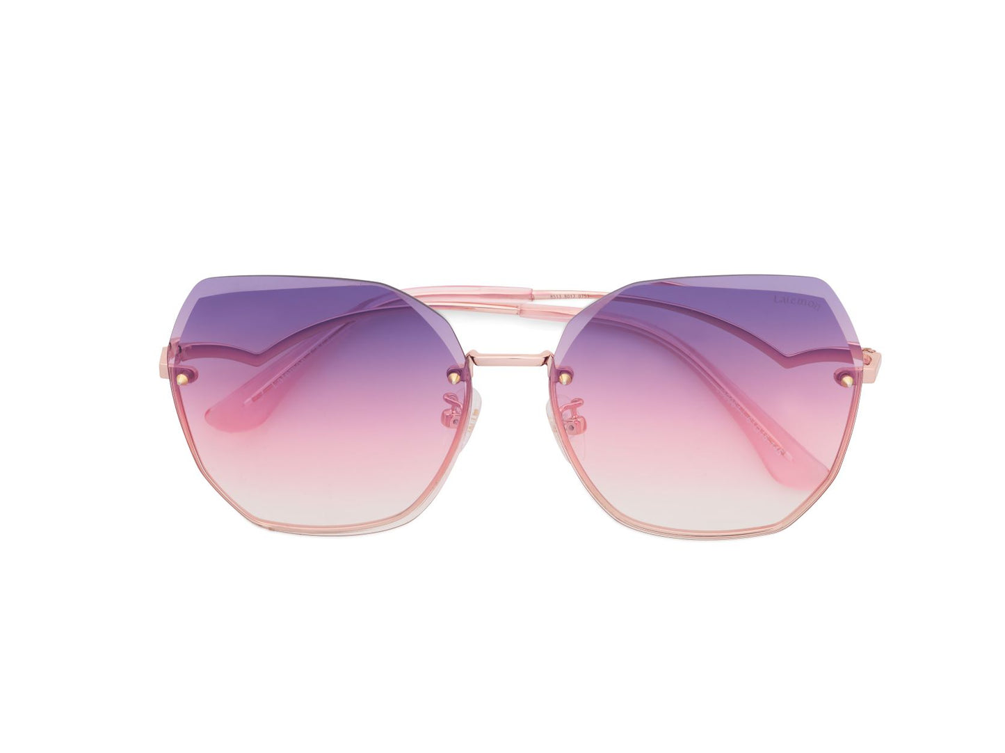 Cali Grace Rainbow Rimless Sunglasses