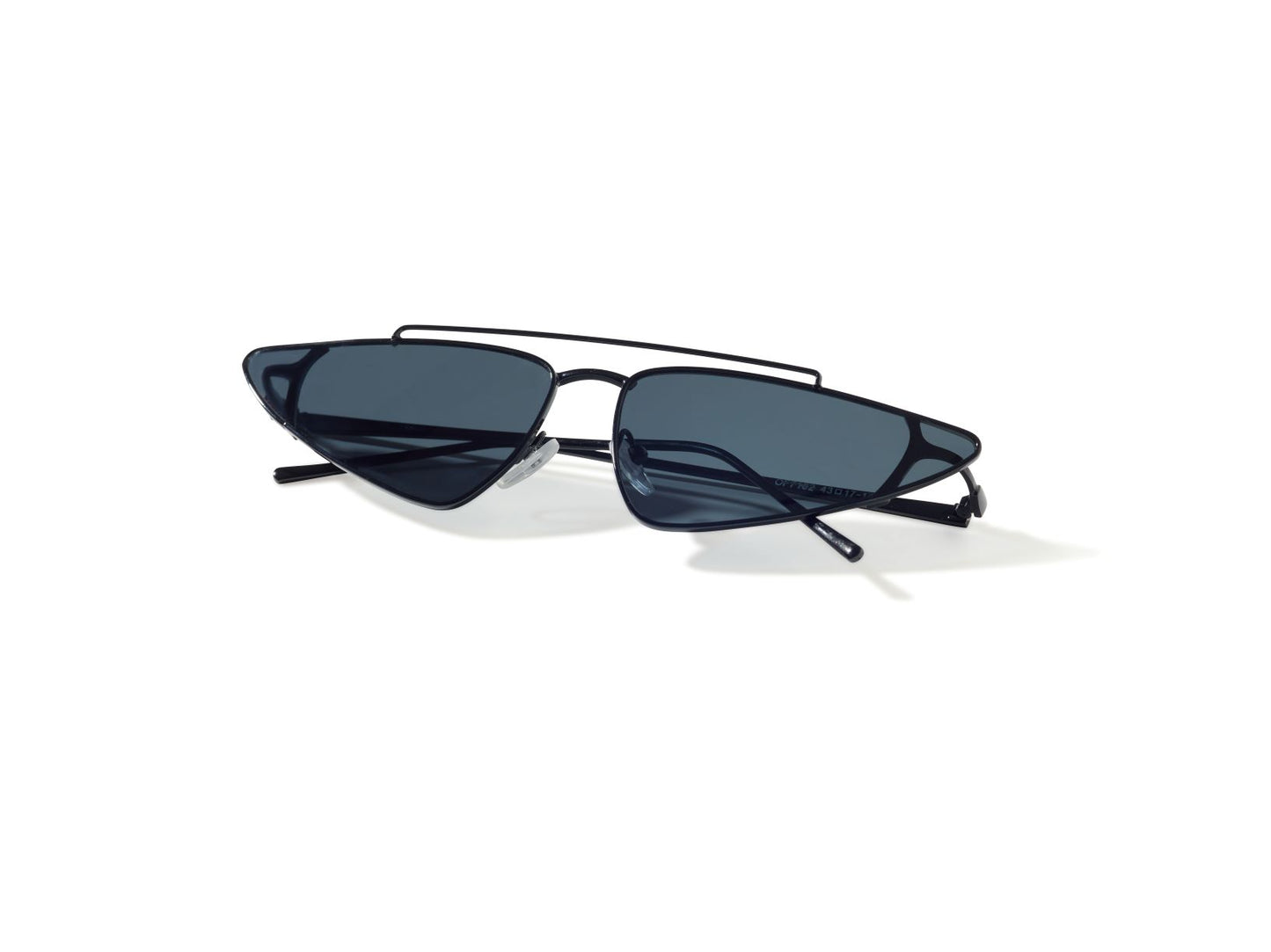Natalja Retro Black Sunglasses