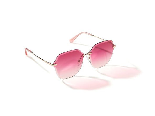 Paige Rose Tinted Rimless Sunglasses