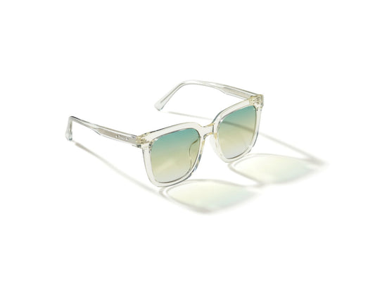 The Nicole Clear Cat Eye Sunglasses